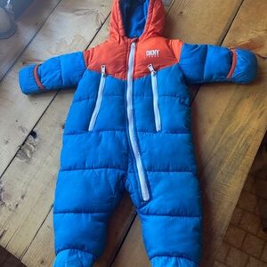 DKNY Blue Fleece Jacket